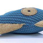 Mbw MiniFeet® Hundespielzeug Eule mit Knisterfunktion, Blue One Size, MBW170030 – Bild 7