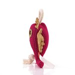 Mbw MiniFeet® Hundespielzeug Monster mit Knisterfunktion, Pink One Size, MBW170032 – Bild 4