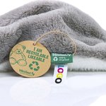 Mbw Recycelter Waschbär Hundespielzeug MiniFeet®, Grey 59 cm, MBW170041 – Bild 9
