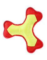 Mbw MiniFeet® Hundespielzeug Flying Triple, wasserdicht, Green/Blue M, MBW170051 – Yellow/Red