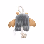 Mbw MiniFeet® Gioco per Cani Pipistrello con Funzione Crepitante, Grey One Size, MBW170052 – immagine 4