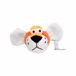 Mbw MiniFeet® Knotentier Hundespielzeug Tiger, Orange One Size, MBW170054 – Bild 3