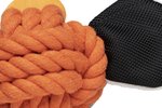 Mbw MiniFeet® Knotentier Hundespielzeug Tiger, Orange One Size, MBW170054 – Bild 6