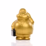 Mbw Antistressball Gold Bert® aus Polyurethan, Standard 10 cm, MBW24262 – Bild 3