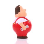 Mbw SQUEEZIES® Mécanicien Bert® balle anti-stress rouge, Standard 10 cm, MBW24266 – Bild 6
