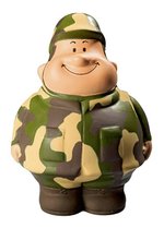 Mbw SQUEEZIES® Soldat Bert® balle anti-stress 10 cm, Standard 10 cm, MBW24269 – Bild 1