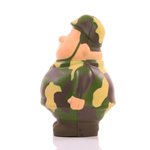 Mbw SQUEEZIES® Soldat Bert® balle anti-stress 10 cm, Standard 10 cm, MBW24269 – Bild 5