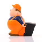 Mbw Bin Man Bert® Polyurethane Stress Ball, Standard 10 cm, MBW24290 – Bild 5