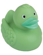 Mbw Schnabels® Quietsche-Ente aus PVC, Black 75 mm, MBW31000 – Pastel Green