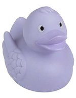 Mbw Schnabels® Quietsche-Ente aus PVC, Black 75 mm, MBW31000 – Pastel Lilac