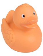 Mbw Schnabels® Quietsche-Ente aus PVC, Black 75 mm, MBW31000 – Pastel Orange