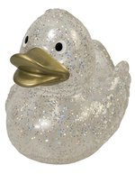 Mbw Glitzernde Schnabels® Quietsche-Ente transparent, Transparent/Gold 80 mm, MBW31270 – Bild 4