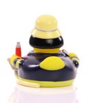 Mbw Schnabels® Quietsche-Ente Feuerwehr 80 mm, Standard 80 mm, MBW32041 – Bild 4