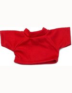 Mbw Mini-T-Shirt für Plüschtiere, 2023 Kollektion, Black S (ca. 8 x 15 cm), MBW40910 – Red