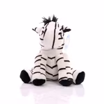 Mbw MiniFeet® Plüschtier Zebra Zora 18 cm, Standard 18 cm, MBW60037 – Bild 3