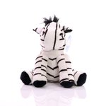 Mbw MiniFeet® Plüschtier Zebra Zora 18 cm, Standard 18 cm, MBW60037 – Bild 3