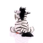Mbw MiniFeet® Plüschtier Zebra Zora 18 cm, Standard 18 cm, MBW60037 – Bild 4