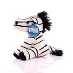 Mbw MiniFeet® Plüschtier Zebra Zora 18 cm, Standard 18 cm, MBW60037 – Bild 5