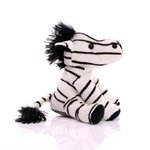 Mbw MiniFeet® Plüschtier Zebra Zora 18 cm, Standard 18 cm, MBW60037 – Bild 6