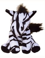 Mbw MiniFeet® Plüschtier Zebra Zora 18 cm, Standard 18 cm, MBW60037 – Bild 2