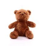 Mbw MiniFeet® Plüsch Bär Ben 19 cm, Brown 19 cm, MBW60228 – Bild 3