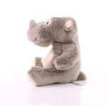 Mbw MiniFeet® Plüsch Nashorn Leif 14,5 cm, Standard 14 cm, MBW60263 – Bild 5