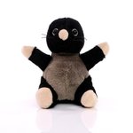 Mbw MiniFeet® taupe en peluche 14 cm, Standard 14 cm, MBW60345 – Bild 1