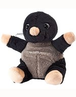 Mbw MiniFeet® taupe en peluche 14 cm, Standard 14 cm, MBW60345 – Bild 2