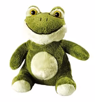 Mbw MiniFeet® Plüsch Frosch Hans 14 cm, Standard 14 cm, MBW60381 – Bild 2
