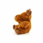Mbw MiniFeet® Elch Caro aus Softplüsch, Beige 15 cm, MBW60600 – Bild 5