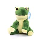 Mbw MiniFeet® rana di peluche Arwin, 16 cm, Standard 18 cm, MBW60625 – Bild 1