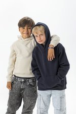Mantis Kids Hoodie aus Bio-Baumwolle und Polyester für Kinder, Black 2-3 Jahre, MK04 – Bild 1