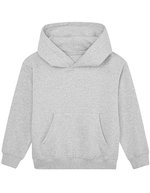 Mantis Kids Hoodie aus Bio-Baumwolle und Polyester für Kinder – Heather Grey Melange