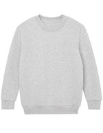 Mantis Kids Sweatshirt aus Bio-Baumwolle für Kinder – Heather Grey Melange
