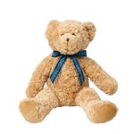 Mumbles Bracken Bear mit Tartan-Schleife, Light Brown S, MM01 – Bild 3