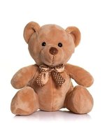 Mumbles Samtiger Mumbles Bär mit Schleife, Brown S, MM032 – Bild 1