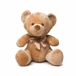 Mumbles Velvety Mumbles Bear with Bow, Brown S, MM032 – image 3