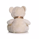 Mumbles Velvety Mumbles Bear with Bow, Brown S, MM032 – image 7