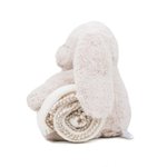 Mumbles Kuschelhase mit Decke, 75 x 90 cm, Cream M, MM034 – Bild 5