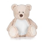 Zippie Teddy mit Reißverschluss und Plüsch – Bild 1