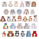 Plush Toy Bunny with Print Area – image 2