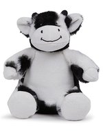Plüschtier Bunny mit Druckfläche – Black-White Cow
