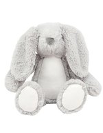 Peluche Bunny avec zone d'impression – Lapin Gris