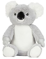 Peluche Bunny avec zone d'impression – Koala Ourson Gris