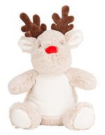 Plüschtier Bunny mit Druckfläche – Reindeer Light Brown