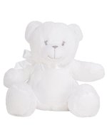 Peluche Bunny avec zone d'impression – Teddy Blanc