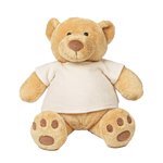 Mumbles Honey Bear Ours en peluche avec t-shirt, Light Brown M, MM21 – Bild 1