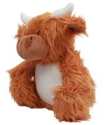 Zippie Highland Cow Peluche avec fermeture éclair – Bild 5