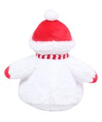 Mumbles Zippie Bonhomme de neige avec fermeture éclair, White L, MM567 – Bild 3
