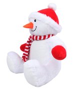 Mumbles Zippie Bonhomme de neige avec fermeture éclair, White L, MM567 – Bild 5